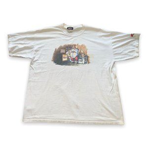 90s ESPN Santa T-shirt Size X-Large